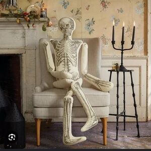 John Derian by Target Skeleton Pillow